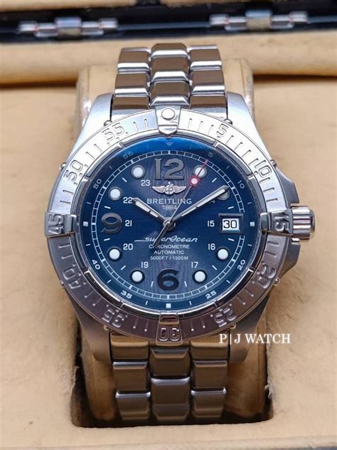 breitling superocean steelfish a17360|breitling a17360 specs.